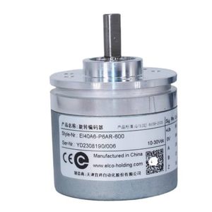 Encoder Incremental Elco EI40A6-P6AR-600 10-30Vdc, Terminales de Pin, Extremo Redondo Vertical - Product Image 1
