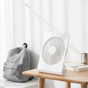 Real Three Air Cooling Hotel Mini Portable <b>Desk</b> Fan <b>Desk</b> Fan Rechargeable <b>Desk</b> Fan - Product Image 1