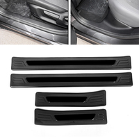 Accessoires intérieurs en acier inoxydable pour MG S5 EV : Protection de seuil de porte, bande de bienvenue, protection de coffre, patch de pare-chocs arrière, modification