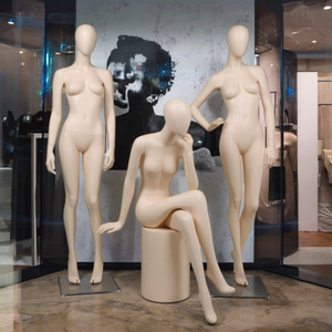 Chất lượng cao nữ đầy đủ cơ thể mannequin, nữ sợi thủy tinh mannequin ăn mặc hình thức, quần áo cửa hàng quần áo hiển thị ăn mặc hình thức mô hình - Product Image 6