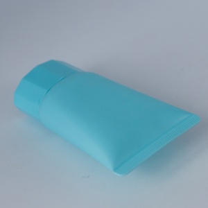 Custom 150 ml 200 ml 250 ml 8 oz Blue Cosmetic <b>Sunscreen</b> Bottle Body Lotion Cream Tube Soft Squeeze with Unique Screw Lid - Product Image 4