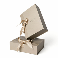 Boîte en carton rigide pliable magnétique personnalisée avec logo de luxe pour cosmétiques, gloss à lèvres, bijoux, cadeaux, vêtements, emballage
