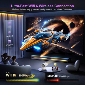 โปรเจคเตอร์เกมมิ่ง Topleo ระบบแอนดรอยด์ 11 รองรับ 8k 3 มิติ รุ่น Hy300 Pro สมาร์ทเกมคอนโซล โฮม 4k วิดีโอ พกพา มินิ G300 Pro โปรเจคเตอร์แบบพกพา - Product Image 2