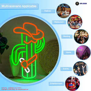 Letrero LED <span class=keywords><strong>de</strong></span> Neón Personalizado, Impermeable, Acrílico, Alimentado por USB <span class=keywords><strong>de</strong></span> 5V, Eficiente Energéticamente, <span class=keywords><strong>con</strong></span> Diseño <span class=keywords><strong>de</strong></span> <span class=keywords><strong>Cactus</strong></span> Jack, para Decoración <span class=keywords><strong>de</strong></span> Interiores <span class=keywords><strong>de</strong></span> Hogar, Floristería, Cafetería - Product Image 3