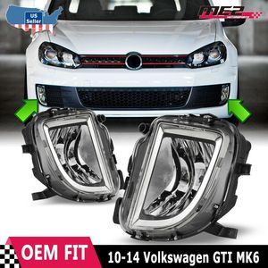 Feux antibrouillard Volkswagen Golf 6 GTI Jetta GLI 12-15 mm, feux de route avant halogènes xénon, kit de modernisation - Product Image 2