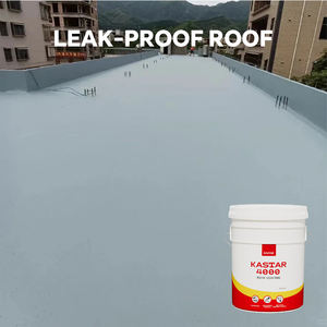 KASTAR 4000 revestimiento de techo de goma de silicona revestimiento líquido impermeable reparación de techo cepillo pintable rociable resistente a la intemperie - Product Image 3