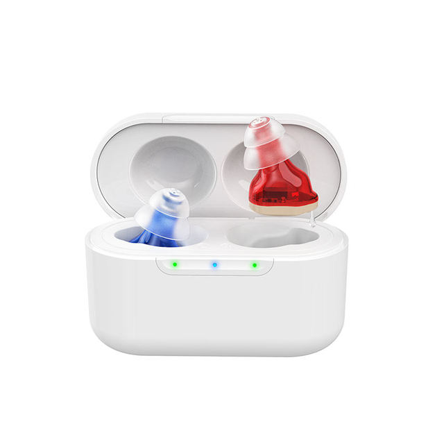 8-Channel Invisible CIC Hearing Aids Digital Rechargeable for Seniors Factory Bulk OEM ODM