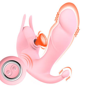 Vibrador portátil de silicona con control remoto de 10 frecuencias para estimulación y masaje para adultos - Product Image 1