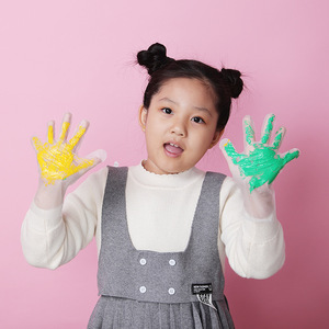 Zixi Children's Thickened Disposable Gloves, Food Grade, Cute Cartoon TPE Gloves for Home Use and Kindergarten Children - Product Image 3