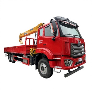 Camión de Carga Sinotruk Howo con Grúa Telescópica Hidráulica de 12 Toneladas, 6x4, Tipo Articulado, Camiones con Grúa Howo en Venta - Product Image 1