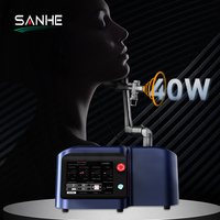 Sistem Pendingin Udara Laser Tabung CO2 RF Fraksional SANHE BEAUTY SC-3 Portabel dengan 3 Handle Pertukaran (50mm/75mm/100mm) untuk Pengencangan Kulit