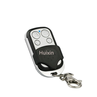 Télécommande universelle à 4 boutons en métal RF433MHz, émetteur de télécommande pour porte de garage, duplicateur de télécommande, clonage de code, clé