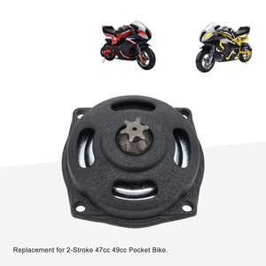 GOOFIT 18mm Gros 6 Dents Boîte De Vitesses Tambour D'embrayage Remplacement pour 2 temps 47cc 49cc Poche Vélo - Product Image 5