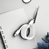 Câble de charge rapide USB Type-C blanc 2A Chargeur de 90 minutes pour téléphones Android Accessoires cellulaires de téléphone