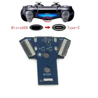 Carte de charge Type-C DIY pour PS4 JDS-040 050 055, circuit de port de charge avec LED, pièce de rechange pour manette PS4 Slim PRO