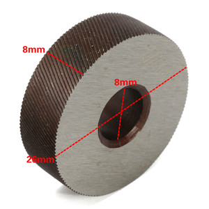 Juego de herramientas de torno de 26 mm de diámetro de acero para herramientas, con ruedas dobles/individuales y paso lineal, para cortar machos de rosca de 0.6 mm a 3.0 mm - Product Image 3