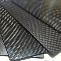 Pelat Serat Karbon 3K Twill Buatan China, Pemotongan Presisi CNC Kustom, Ringan, Kekakuan Tinggi, Rangka Chassis UAV