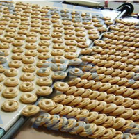 Machine de tri et d'empilage entièrement automatique en acier inoxydable pour biscuits et cookies, avec roue étoilée haute capacité pour boulangerie