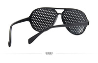 Mode soulager sténopé lunettes hommes correctif Anti-Fatigue myopie lunettes lecture noir cadre protecteur vue améliorer la Vision