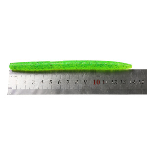 Señuelo blando de gusano de 14cm y 10g con olor a pescado salado para pesca de lubina, señuelo de fondo. - Product Image 2