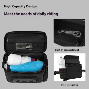 Sac <span class=keywords><strong>de</strong></span> guidon E-Bike Scooter panier avant Pack avec écran tactile support pour téléphone pochette <span class=keywords><strong>de</strong></span> <span class=keywords><strong>rangement</strong></span> pour vélo route vtt sacs - Product Image 3