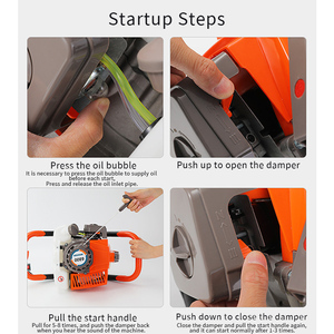 <span class=keywords><strong>Outil</strong></span> de forage agricole à essence haute puissance OEM 52cc, tarière <span class=keywords><strong>pour</strong></span> poteaux, machine de forage de terre, perceuse <span class=keywords><strong>pour</strong></span> outils de <span class=keywords><strong>jardin</strong></span> - Product Image 4