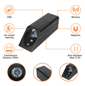 El sistema de cámara inalámbrica para montacargas con imán solar brinda al operador una variedad de vistas diferentes alrededor de la carretilla elevadora - Product Image 4