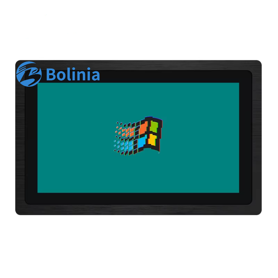 13.3 Inch HD Capacitive Touch Industrial Monitor IPS 1600*900/1920*1080 Multi Touch DVI TFT Embedded Pure Flat Monitor