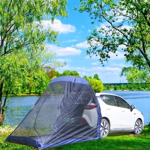 Abri imperméable pour SUV, tente extérieure, extension de coffre de voiture, auvent pare-soleil, tente arrière pour <span class=keywords><strong>camping</strong></span>, pour voitures - Product Image 2