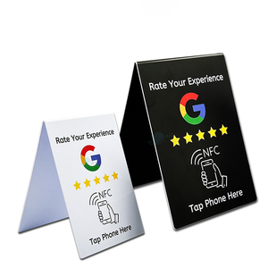 Support <span class=keywords><strong>de</strong></span> table NFC avec code QR pour paiements sans contact, paiement instantané sans application, préconfiguré - Product Image 3