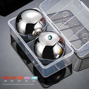 Glaçons ronds en acier inoxydable 304 pour whisky, boissons glacées, 38-55 mm, en métal <span class=keywords><strong>congelé</strong></span> - Product Image 2