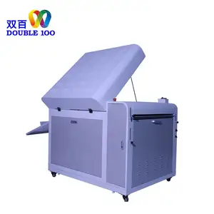 Doppel 100 Flüssigkeits-Foto-Laminierungs-UV-Vakuum-Beschichtungsmaschine wässrige Beschichtungsmaschine Hersteller