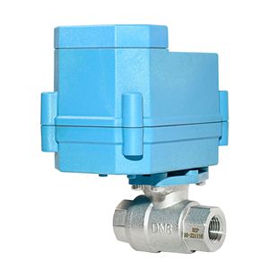 Vanne intelligente Tonhe DN20 en acier inoxydable, commande sans fil Lora, alimentée par batterie, vanne de contrôle de l'eau et de l'air - Product Image 1