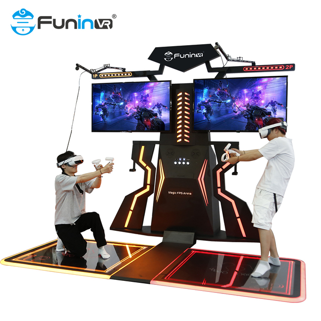 Vr Gun Shooting Fps Indoor Metal Virtual Reality Gaming Arenas Simulator Shooting Games Equipment Cheap Space Attraction