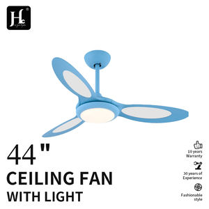 Décoration intérieure de style moderne avec ventilateur de plafond à 3 pales en ABS à télécommande et éclairage LED - Product Image 2