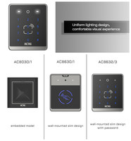 Lector de Tarjetas NFC A32 AC8633, Escáner de Códigos QR y de Barras, Control de Acceso para Entrada de Oficina