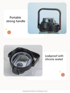 1L de gran capacidad de mano botella de agua deportiva de plástico 1000ml <span class=keywords><strong>Herbalife</strong></span> Shake Cup para verano Fitness botellas de paja - Product Image 6