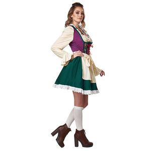 <span class=keywords><strong>Disfraz</strong></span> de Navidad Bávaro para Hombre, Estilo Oktoberfest, Dirndl Alemán, <span class=keywords><strong>Heidi</strong></span> Gretchen, en Poliéster - Product Image 2