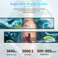 P1.875 Smart Shelf Edge Strip Led Pantalla montada en la pared Publicidad Señalización digital Pantallas interiores para supermercado