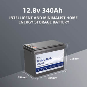 Batterie LiFePO4 12V 340Ah pour <span class=keywords><strong>Victron</strong></span> Compatible pour l'intégration de système solaire et d'onduleur domestique Port de communication CAN Type divisé - Product Image 4