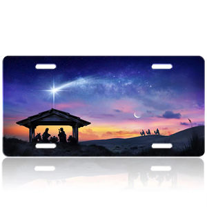 ป้าย<span class=keywords><strong>ทะเบียน</strong></span>รถแบบนูนหมายเลขโลโก้ธงชาติอเมริกันตกแต่งตามต้องการ - Product Image 3