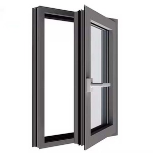 <span class=keywords><strong>Puertas</strong></span> y <span class=keywords><strong>Ventanas</strong></span> de Aluminio de Diseño Moderno con Certificación CE, Pantalla de Acero Inoxidable, Características Impermeables e Insonorizadas, Listas para Instalar - Product Image 5
