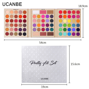 UCANBE 86 colore golden girl eye shadow coreano eyeshadow pallet <span class=keywords><strong>ombretti</strong></span> vegan high rich creamy pigment eyeshadow palette - Product Image 3