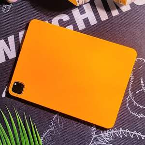 Suitable for iPad Pro <b>11</b>-inch (2022/21/20) Tablet Case, Silicone Solid Color Soft Full-Cover Shockproof Protection Case - Product Image 1