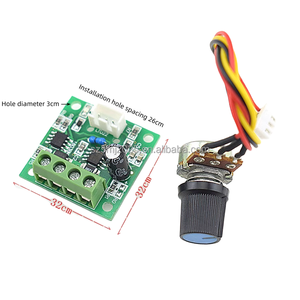 Régulateur de vitesse de moteur CC PWM 1,8V 3V 5V 6V 12V 2A Module de contrôle de vitesse - Product Image 4