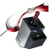 Refroidisseur à vin électrique rechargeable sans fil pour restaurant, hôtel, refroidisseur de bouteille à distance