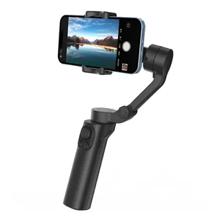 Mobile gimbal stabilizzatore del telefono pieghevole 3 assi portatile gimbal portatile treppiede utilizzato per registrare video dai media