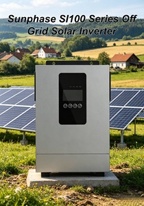 อินเวอร์เตอร์พลังงานแสงอาทิตย์แบบไฮบริด Pure Sine Wave ขนาด 1.2KW 2.0KW 3.6KW 6.5KW 12KW รองรับ OEM สำหรับระบบออฟกริด พร้อมแบตเตอรี่ 12V สำหรับจ่ายพลังงาน - Product Image 4
