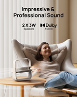 Projecteur portable intelligent XGIMI Elfin Flip Plus FHD 1080P avec WiFi et mise au point automatique pour la maison et la chambre