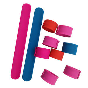 สายรัดข้อมือซิลิโคนแบบตบสำหรับใช้มือ BA ไม้บรรทัดยางกำไลเปล่าสำหรับการส่งเสริมการขาย - Product Image 6